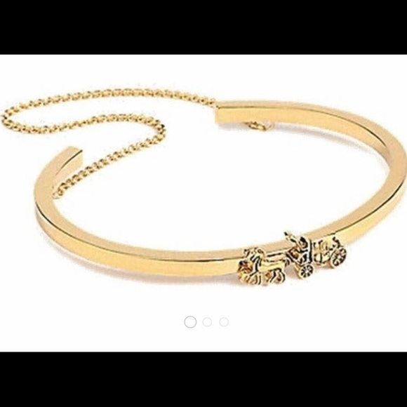 Coach Horse And Carriage Double Chain Cuff